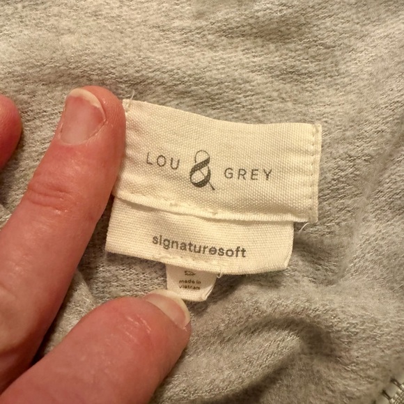 LOFT Lou & Grey Signature Soft Half-Zip Sweatshirt - Picture 2 of 4